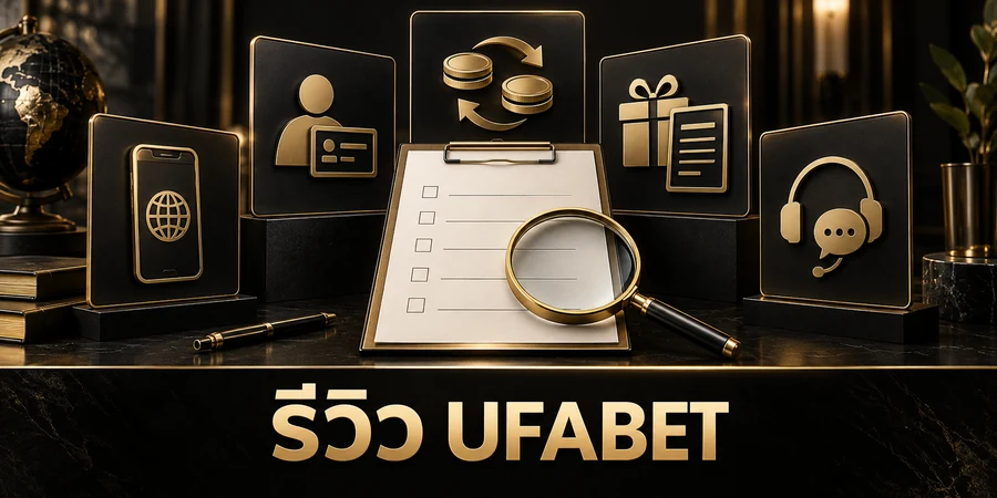 รีวิว UFABET ด้วยเช็กลิสต์และสัญลักษณ์สมาชิก การเงิน โปรโมชั่น มือถือ และบริการ