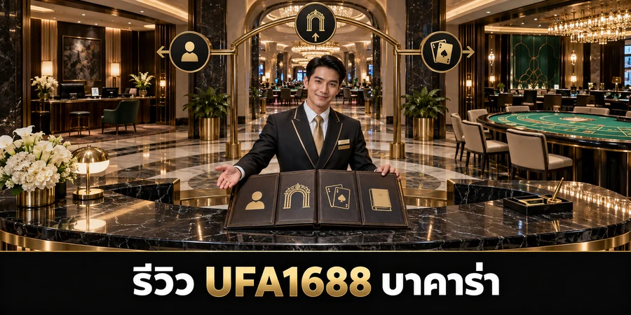 รีวิว UFA1688 บาคาร่าออนไลน์ เมนูภาษาไทย ค่ายเกม ลิมิต และเส้นทางบัญชีสมาชิก