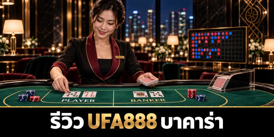 รีวิว UFA888 บาคาร่าออนไลน์บนมือถือ การสลับโต๊ะ ลิมิต และข้อมูลที่ควรเช็ก