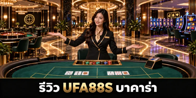 รีวิว UFA88S บาคาร่าออนไลน์ ตรวจชื่อแบรนด์ ทางเข้า คาสิโนสด และข้อมูลก่อนสมัคร